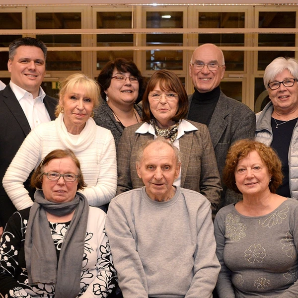 Gruppenaufnahme des Vorstandes und der Revisoren des KV Herne