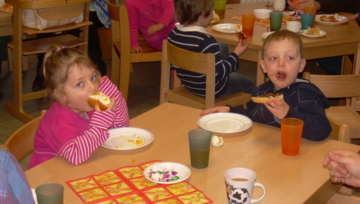 Osterfrühstück im Kinderhaus