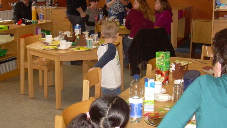 Osterfrühstück im Kinderhaus
