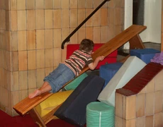 Rutschendes Kind
