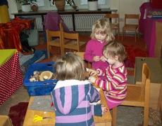 Kinder in der Kitagruppe