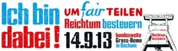 Logo Aktion umfairteilen 2013