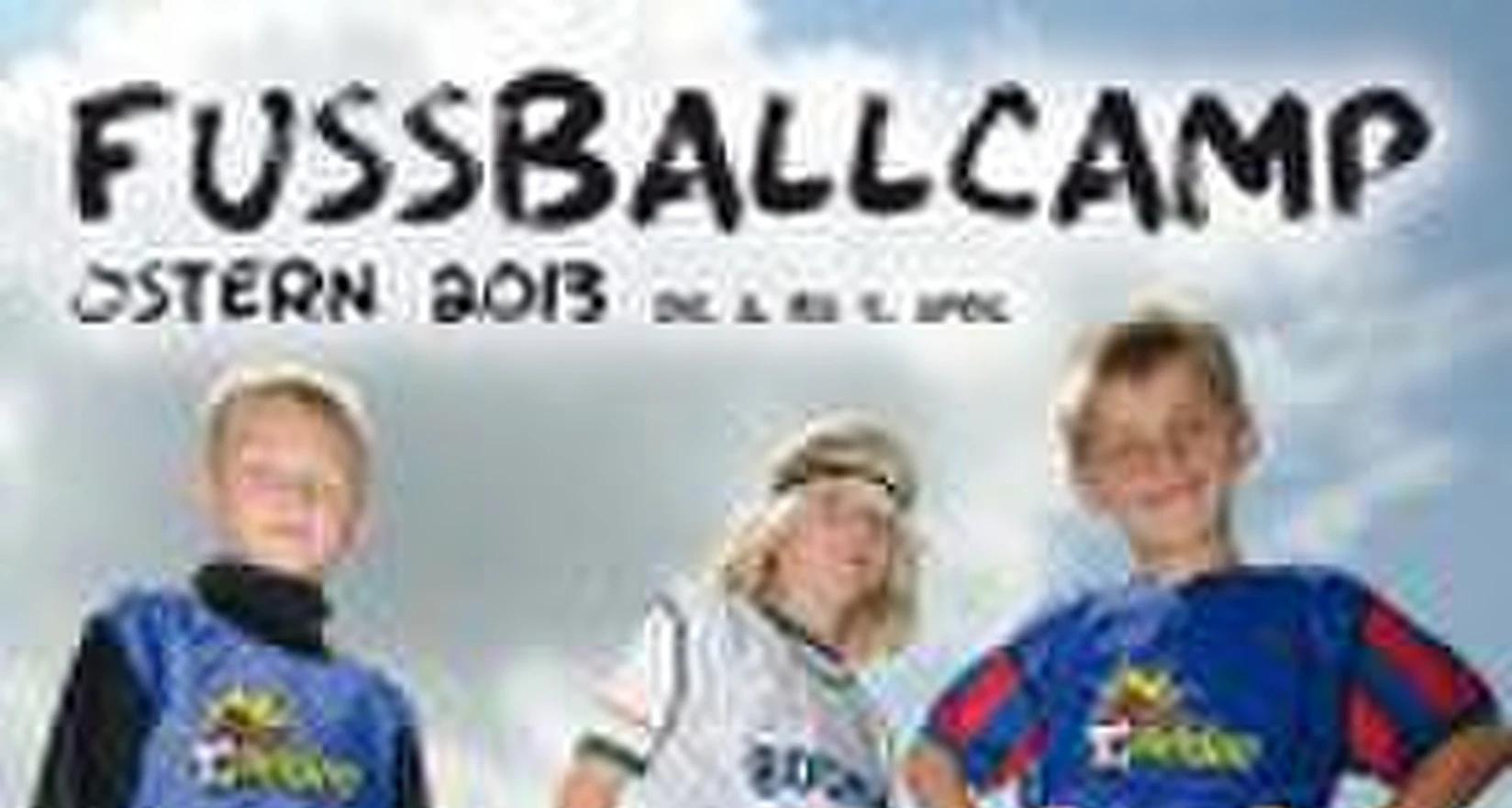 Plakat Fußballcamp