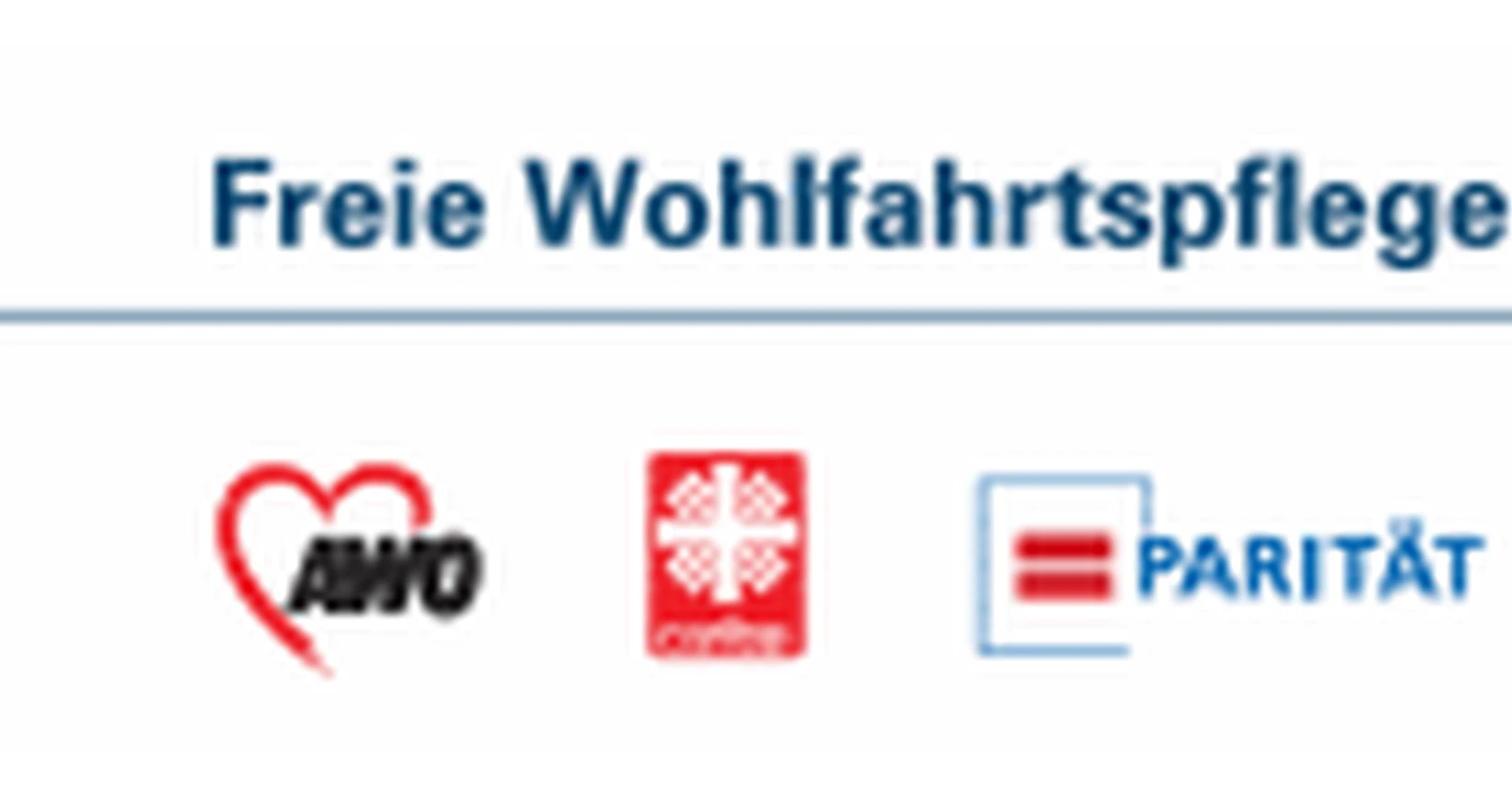 Logos der Mitglieder der freien Wohlfahrtspflege NRW