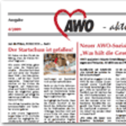 Titelseite der Zeitung AWO – aktuell (Ausgabe 4/2009)