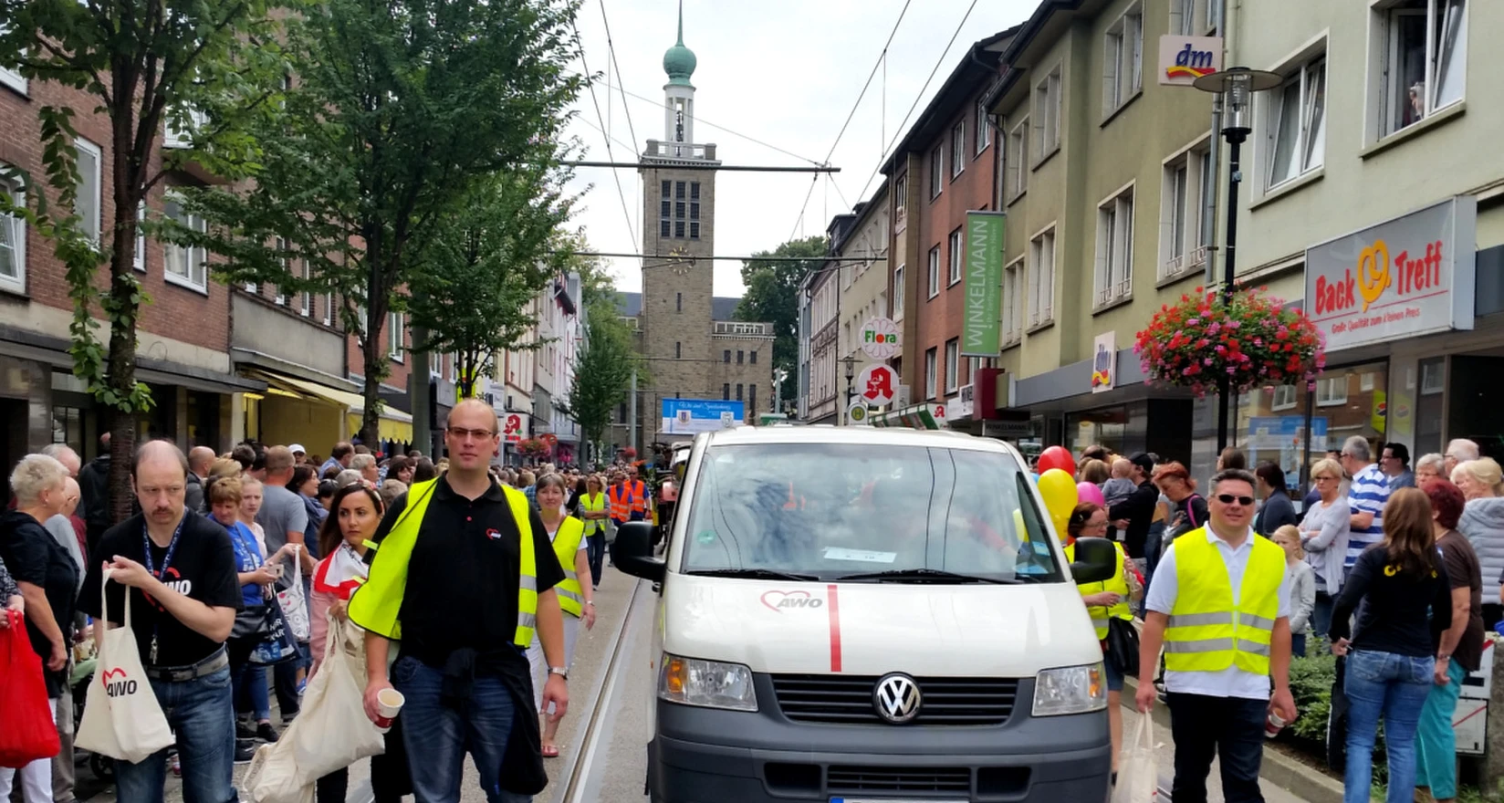 Der AWO Kreisverband Herne nimmt am Cranger Umzug teil