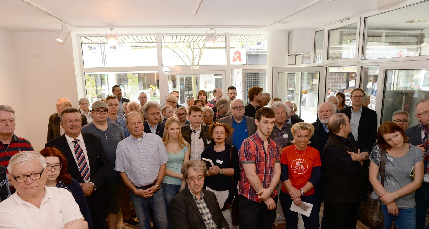 Besucher/innen im Stadtteilbüro