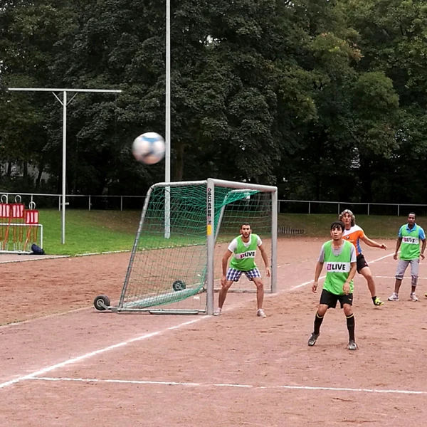 Fußballturnier für Flüchtlinge