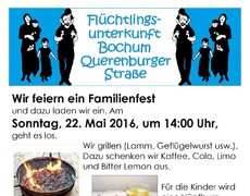 Ankündigungsplakat Familienfest