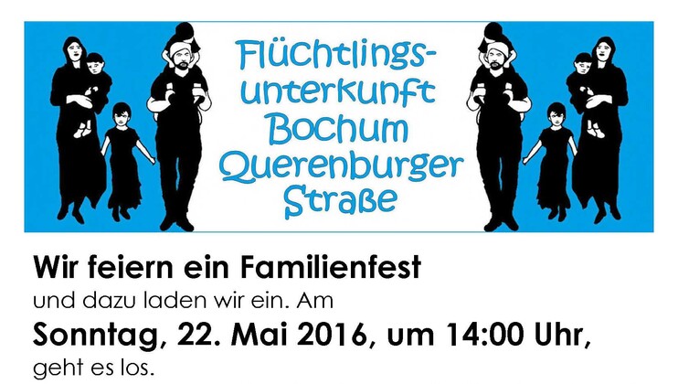 Ankündigungsplakat Familienfest