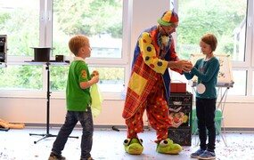 Clownerie mit Kindern