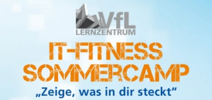 Ankündigungsplakat IT Camp