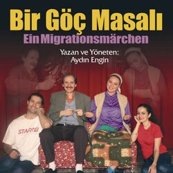 Ankündigungsplakat "Ein Migrationsmärchen" - Theater ulüm
