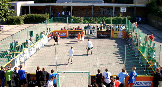 Street-Soccer-Spiel