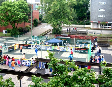 Street-Soccer-Spiel
